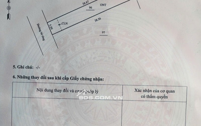 Chính chủ Bán đất tại Đường QL21A, Cao Dương, Lương Sơn, Hòa Bình, giá 850 triệu, 212.4 m2!